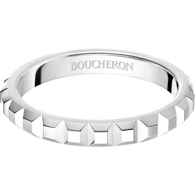 Boucheron Womens Silver (silver) Quatre Clou De Paris Platinum Ring 49mm - silver (Silver)