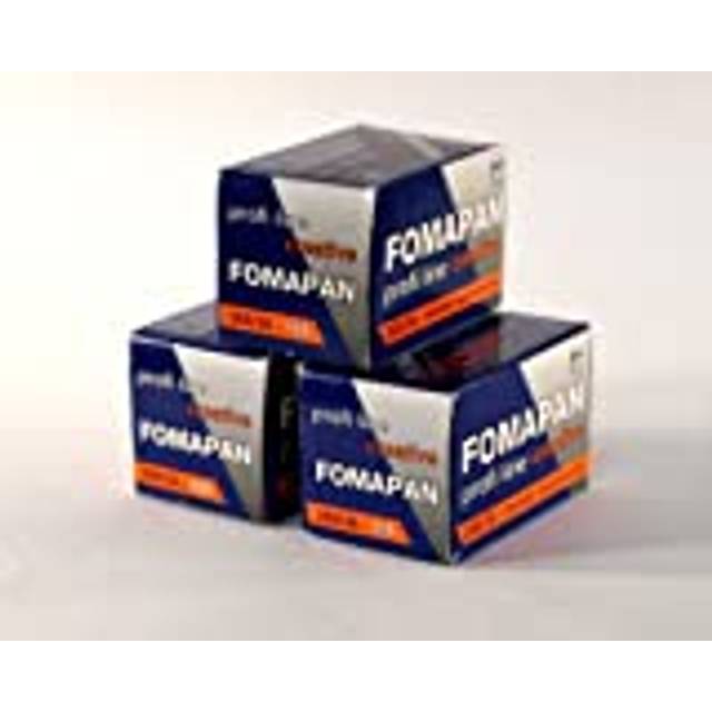 Fomapan 200 asa svartvit 35 mm film 36 exponering 3-pack