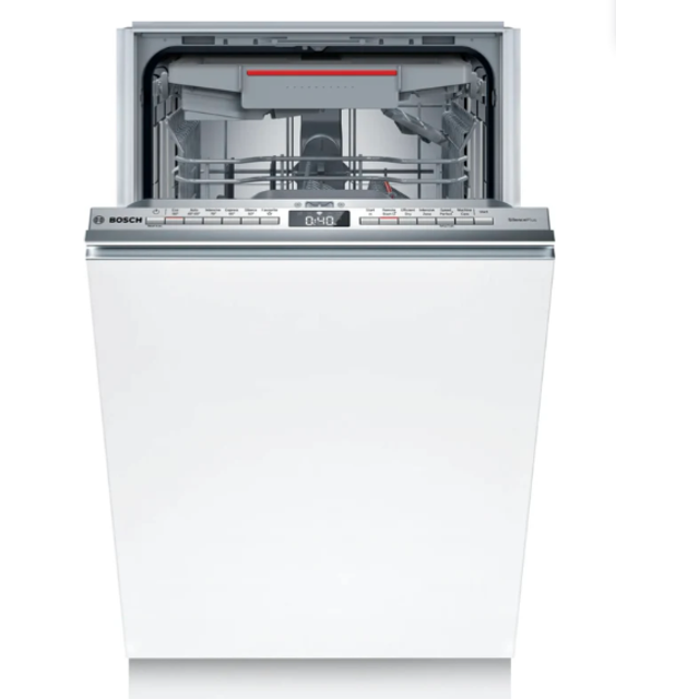 Bosch SPV4EMX25G Integrated Slimline Dishwasher - Stainless Steel