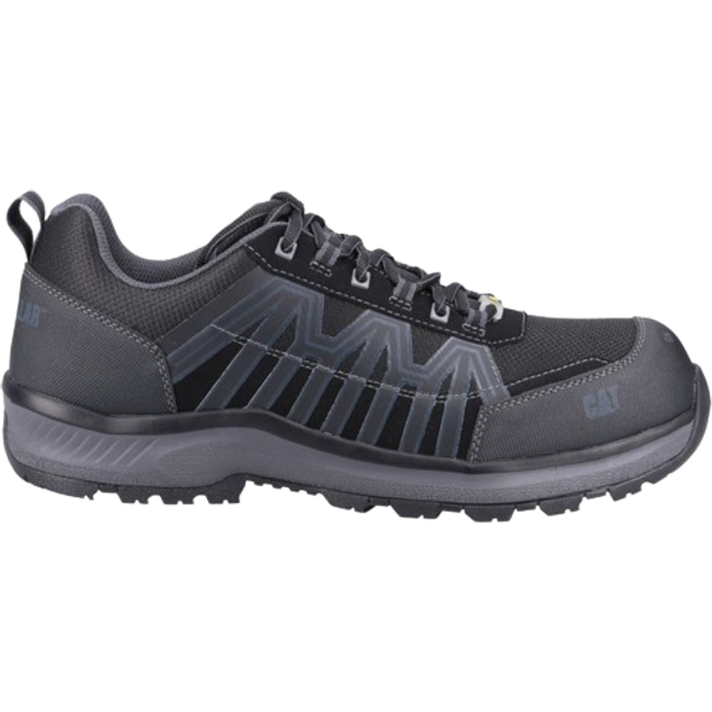 Caterpillar Charge S3 Safety Trainer Male Black UK Size 5