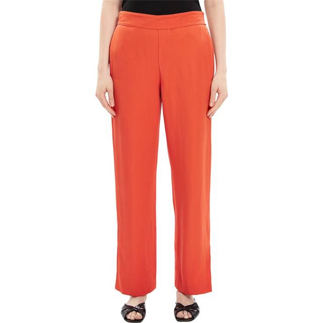 Theory Jolinta Summer Linen-Blend Pant