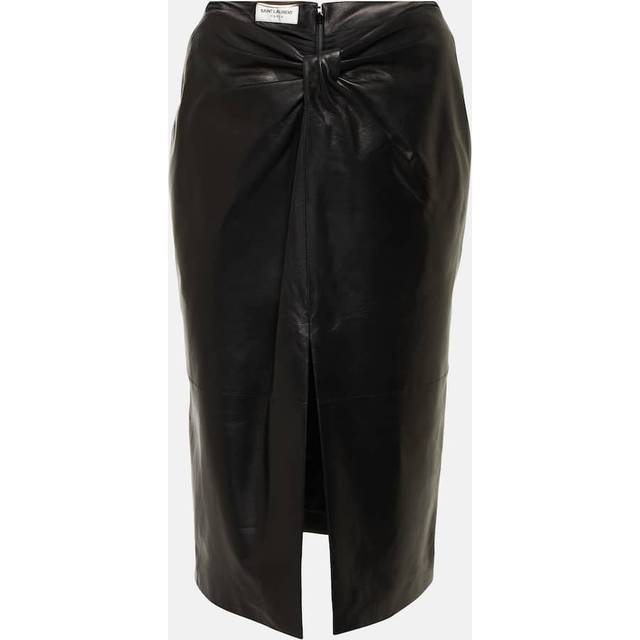 Skirt SAINT LAURENT Woman color Black - 38
