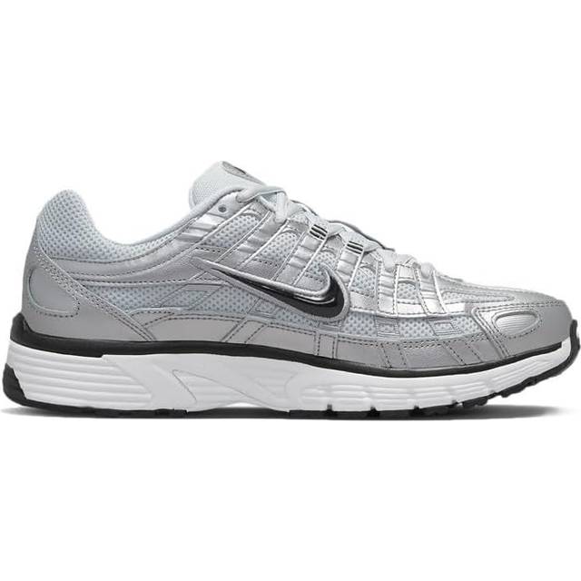 Nike Nike | P-6000 Silver Sneakers | NAKED Copenhagen Silver 40,5 - WHITE/BLACK-METALLIC SILVER (40,5)