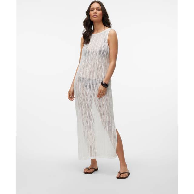 VERO MODA Vmheidi Sl Ankle Dress Spe 2-w Snow White M