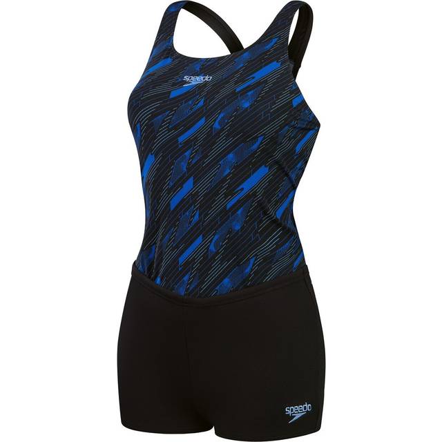 Women's HyperBoom Tankini Black/Blue