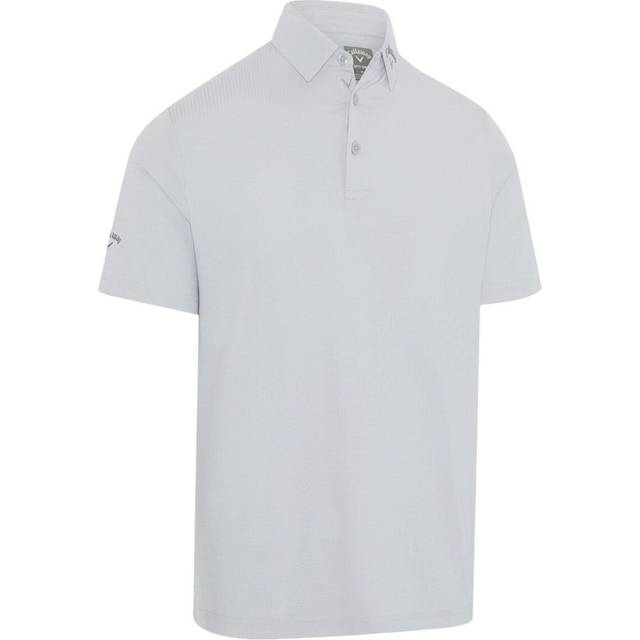 Callaway Ventilated Classic Jacquard Polo Shirt - Gray Dawn Gray Dawn / XL
