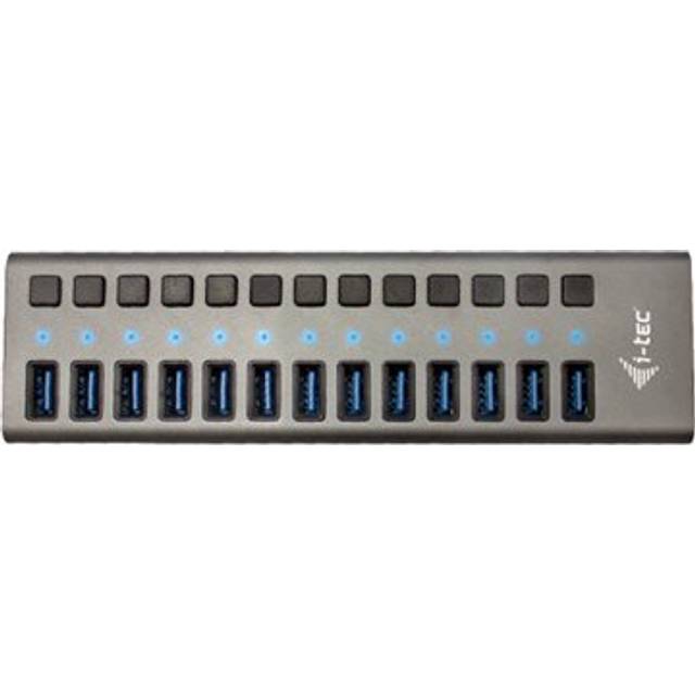 Nedis USB-hubb | USB A-Hane | 4x USB A Female | 4-Port port(s) | USB 3.2 Gen 1 | Strömadapter / USB ström | 4x USB