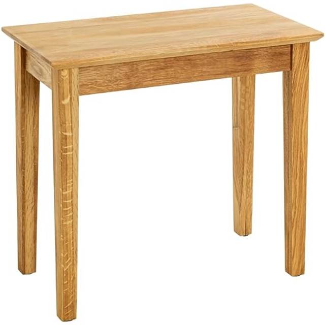 HAKU Möbel Sidobord ek, Massivt trä - Storlek: B 56 cm x H 52 cm x D 30 cm, Stil: Traditionell