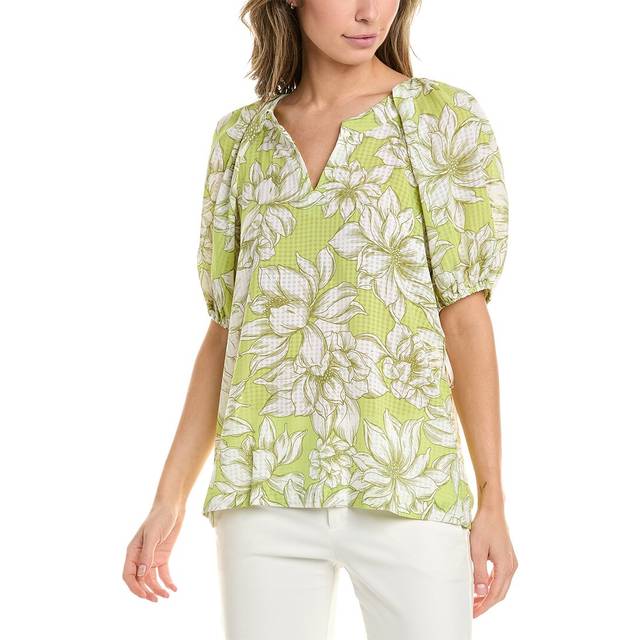Anne Klein Puff Sleeve Blouse