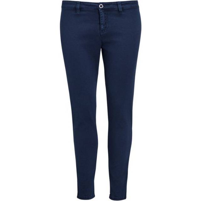 (8, French Navy) SOLS Womens/Ladies Jules Chino Trousers