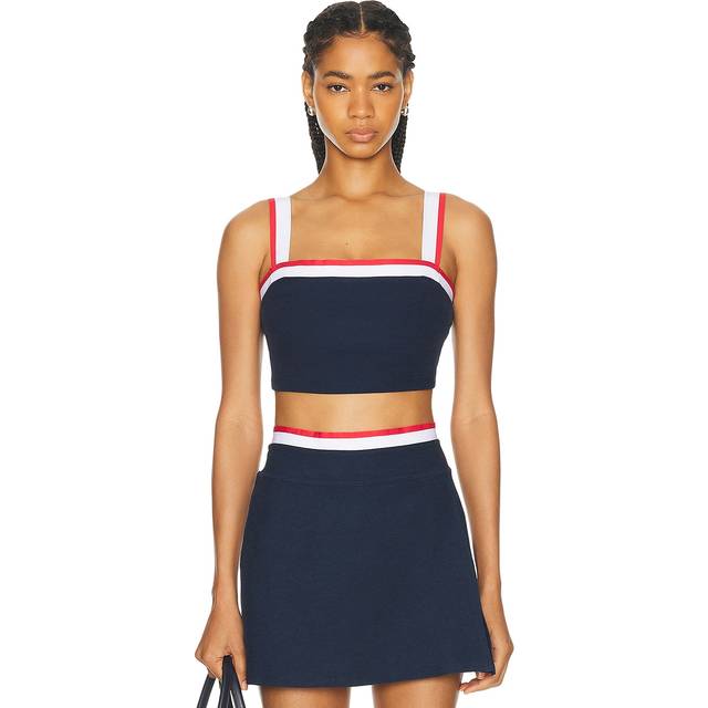 Spacedye Sea You There Cropped Tank Top - NOCTURNAL NAVY - X-Large