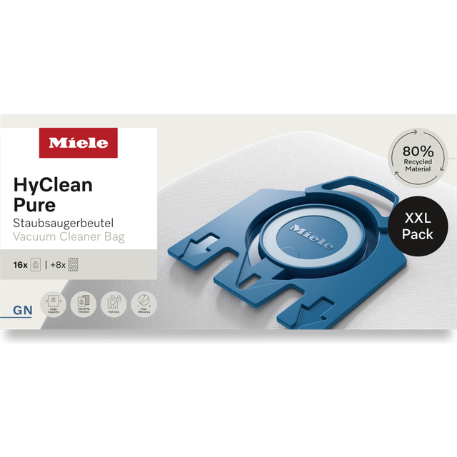 Gn Xxl Hyclean Pure Dammsugarpåsar