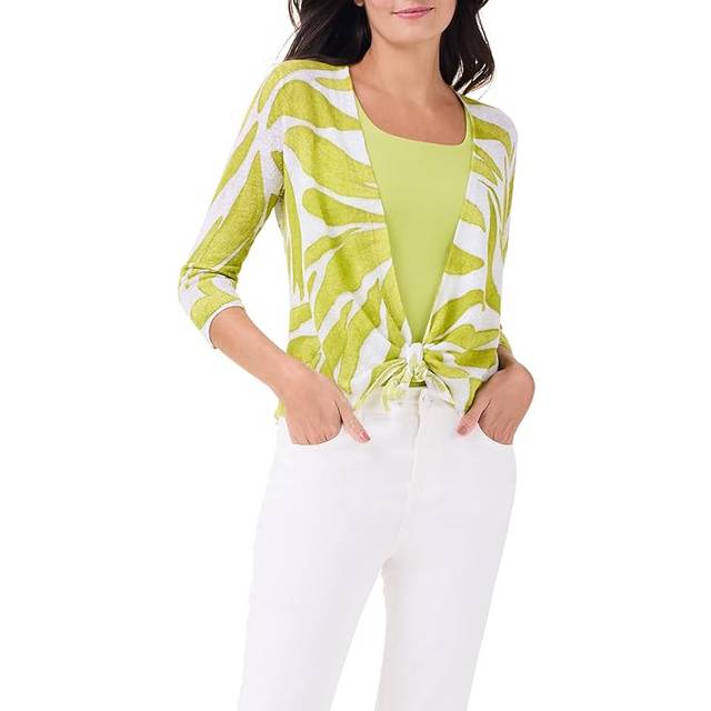 Nic+Zoe Petite Meadow Mix 4-Way Linen-Blend Cardigan