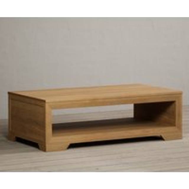Tilt Solid Oak Coffee Table