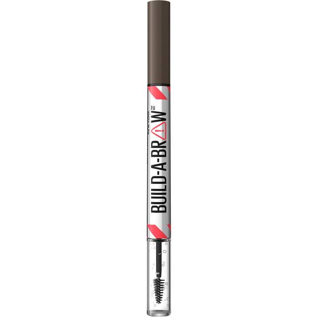 Maybelline Build-A-Brow 2 Easy Steps Eye Brow Pencil and Gel (Various Shades) - Black Brown