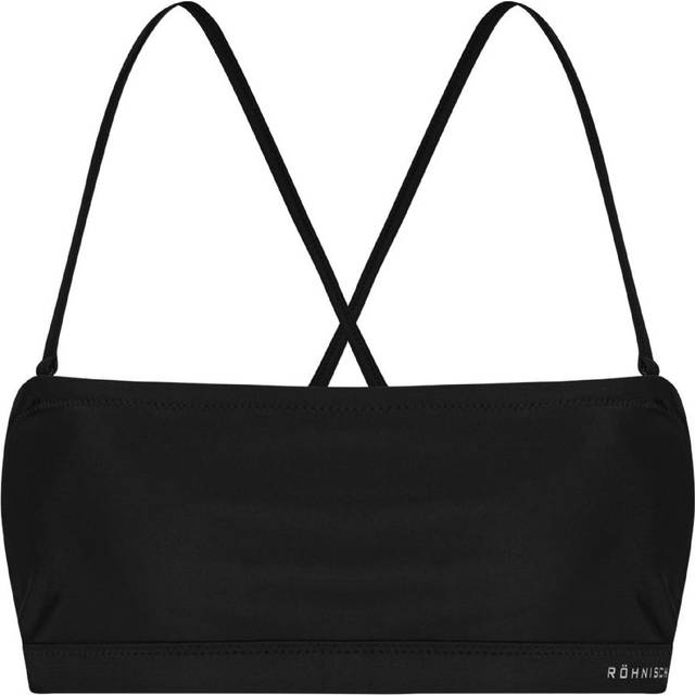 Röhnisch Women's Sahr Bandeau Bikini Top Black, XL