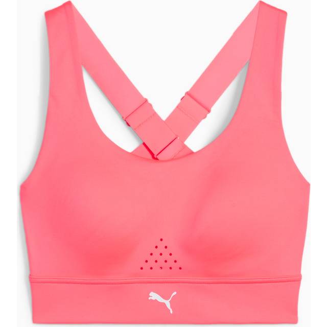 PUMA Pwrbreathe Run Bra Pink L (L)