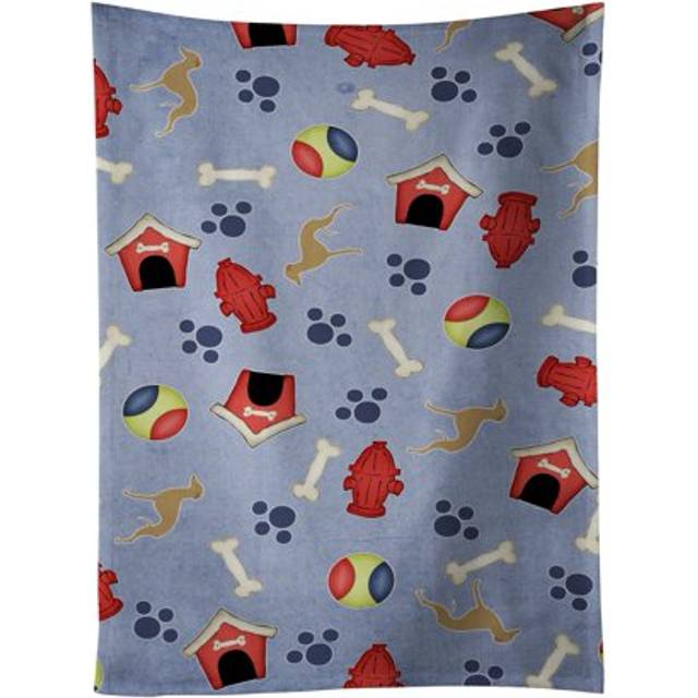 Caroline's Treasures BB3914KTWL Italian Greyhound Dog House Kitchen Towel  25 x 15  Multicolor