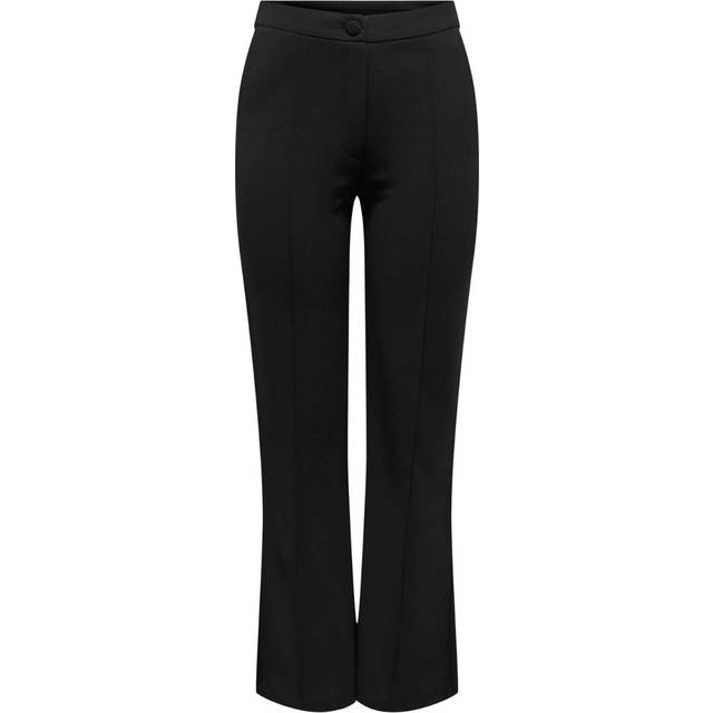 JDY - Bukser - JDY Geggo Slit Pant - Black