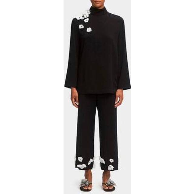 Sleeper The Bloom Black Tie Woven Pyjama Set - S - Multi