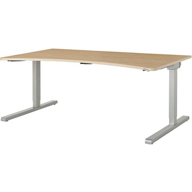 mauser width 1800 mm, width 1800 mm, maple finish top, aluminium coloured frame