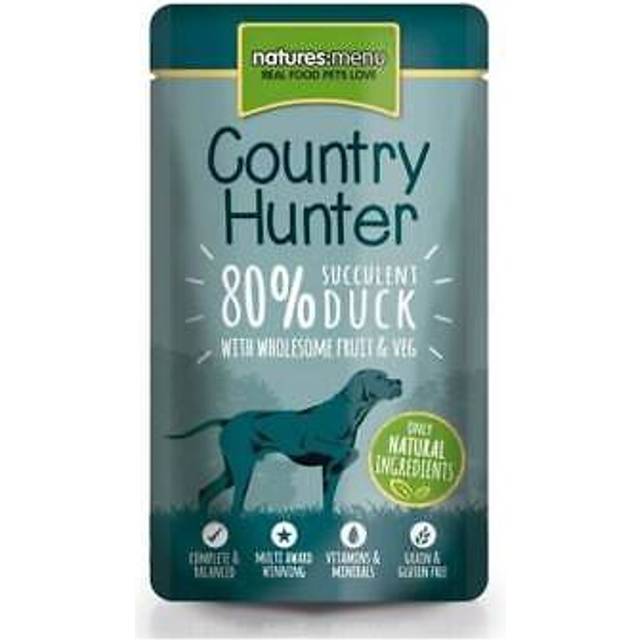 COUNTRY HUNTER Dog Pouches Grain-free Adult Wet Dog Food - Duck 6*150g