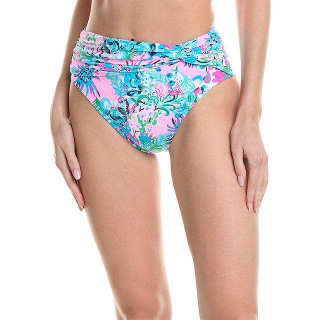 Lilly Pulitzer Yarrow High-Waist Bikini Bottom