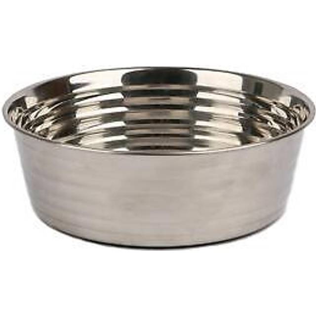 800ml Stainless Steel Dog Bowl - Silver