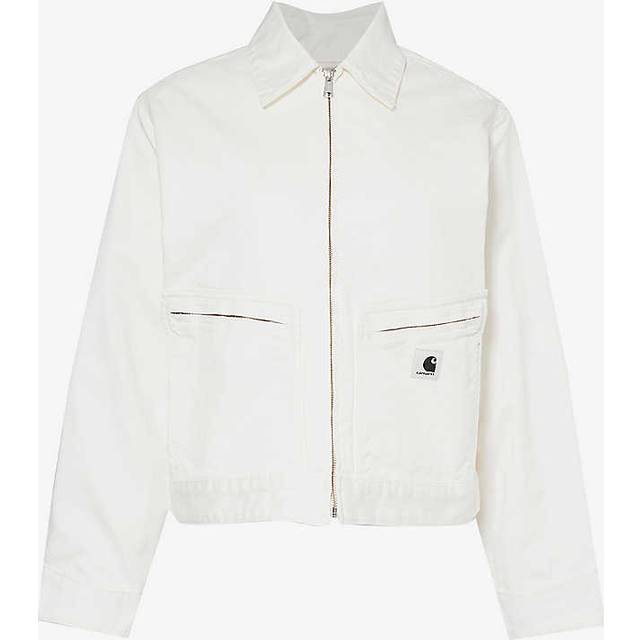 Carhartt Wip Womens Wax Norris Regular-fit Cotton Jacket M - WAX