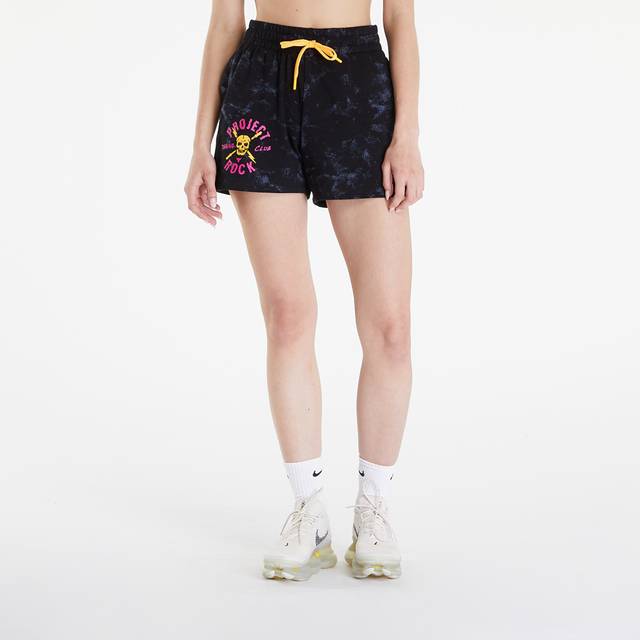 Shorts Under Armour Project Rock Underground Terry Short Black/ Nova Orange/ White M (M)