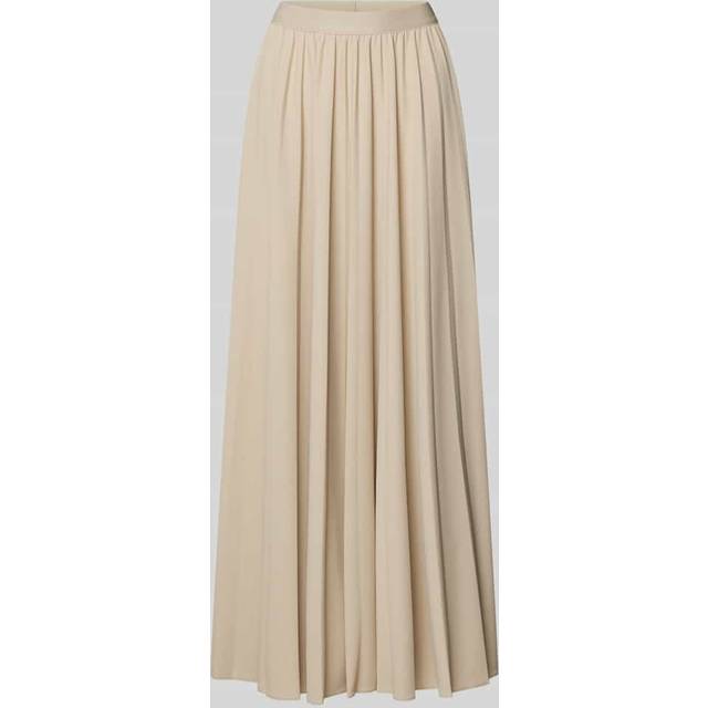 Max Mara Maesa pleated jersey maxi skirt - neutrals (UK 6)