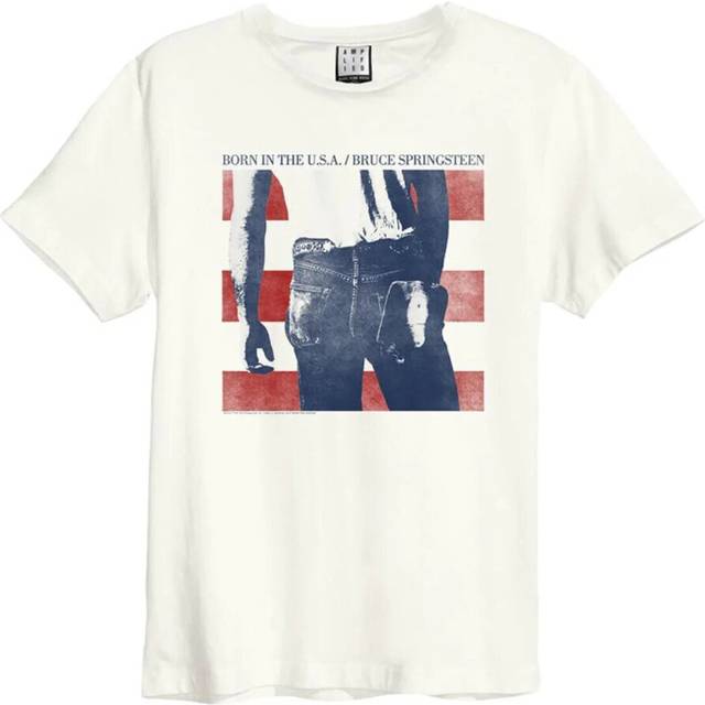 Amplified Unisex Adult Born In The USA Bruce Springsteen T-Shirt XL