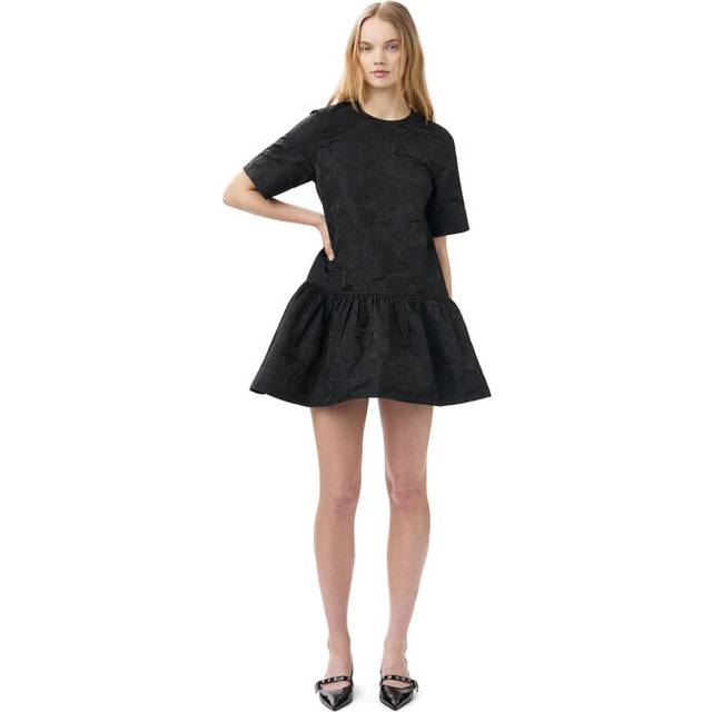 Ganni Jacquard Mini Dress