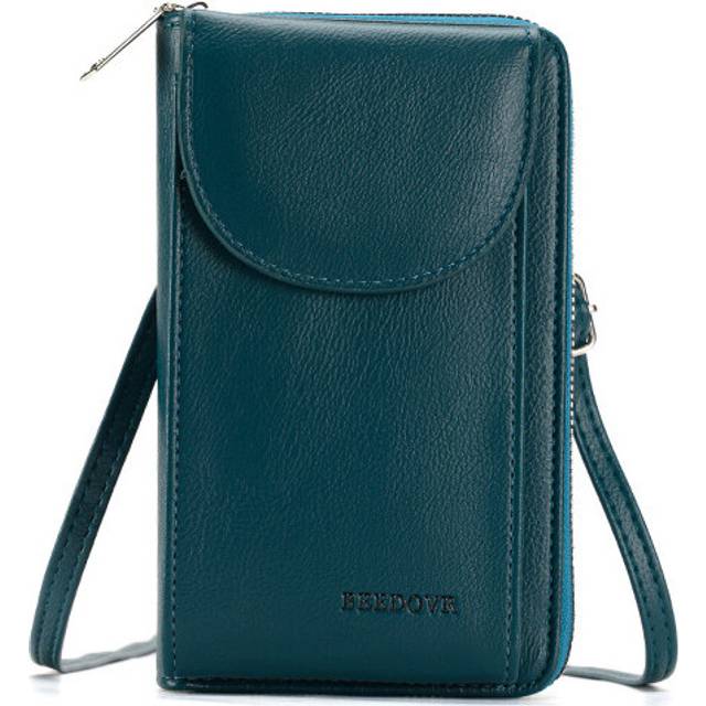 (Green) Womens Fashion Street Mobile Phone Bag Vertical Single Shoulder Crossbody Bag