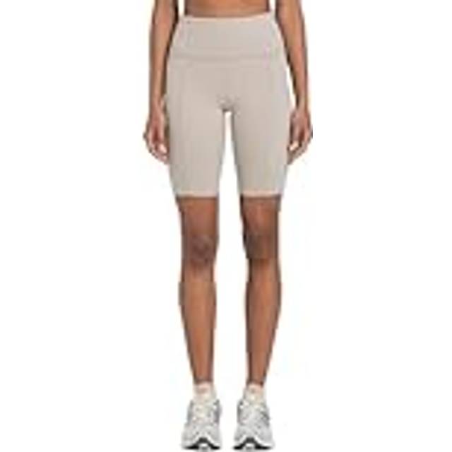 Reebok LUX hög midja cykelshorts, Aska, S Liten