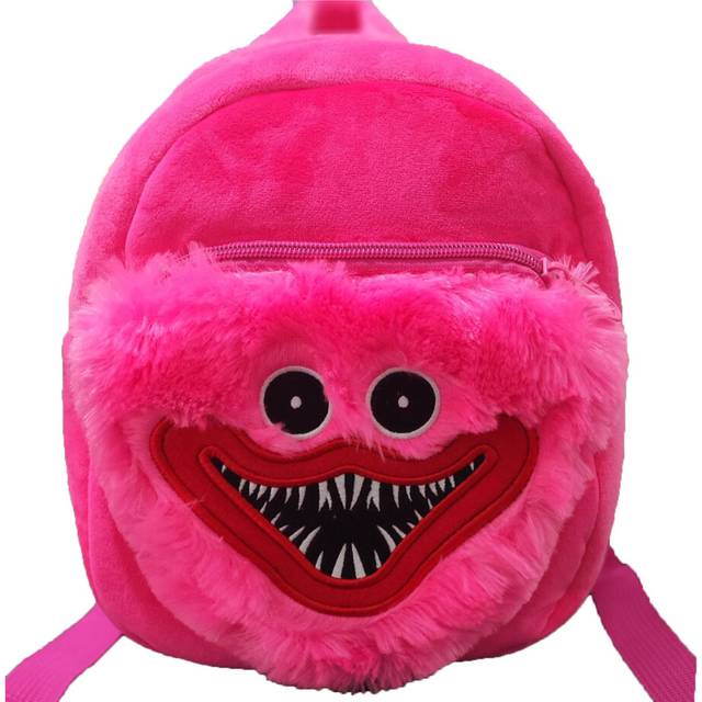 (03 Poppy pink (shoulders)) Paw Patrol Plush School Bag Cute Blue Dog Shark Backpack Baby Small Backpack Sonic Bag
