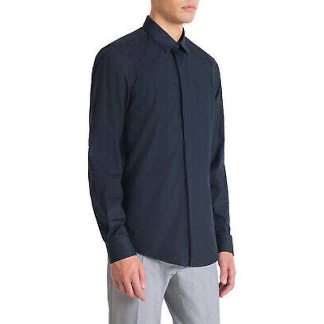 Blue Cotton Shirt - IT52 | XL