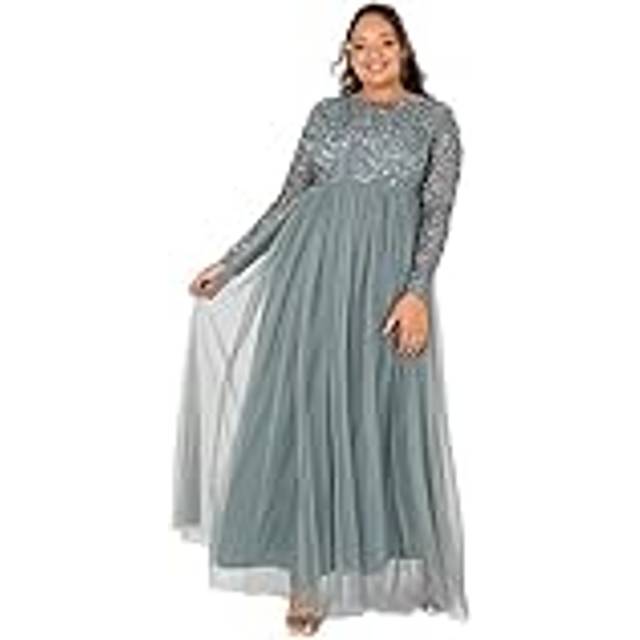 Maya Deluxe Embellished Sequin Maxi Dress