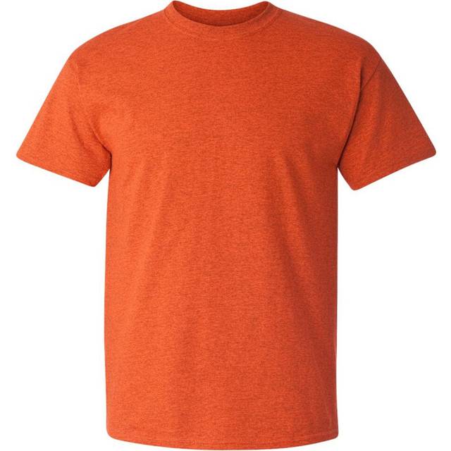 (Antique Orange, XL) T-SHIRT Blank Plain Basic Tee S - 5XL Small Big Men's Cotton Premium Quality
