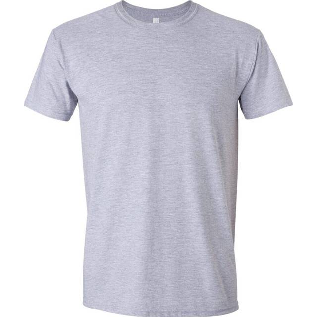 (Sport Grey, L) T-SHIRT Blank Plain Basic Tee S - 5XL Small Big Men's Cotton Premium Quality