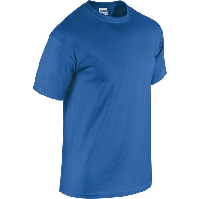 (Royal, XL) T-SHIRT Blank Plain Basic Tee S - 5XL Small Big Men's Cotton Premium Quality