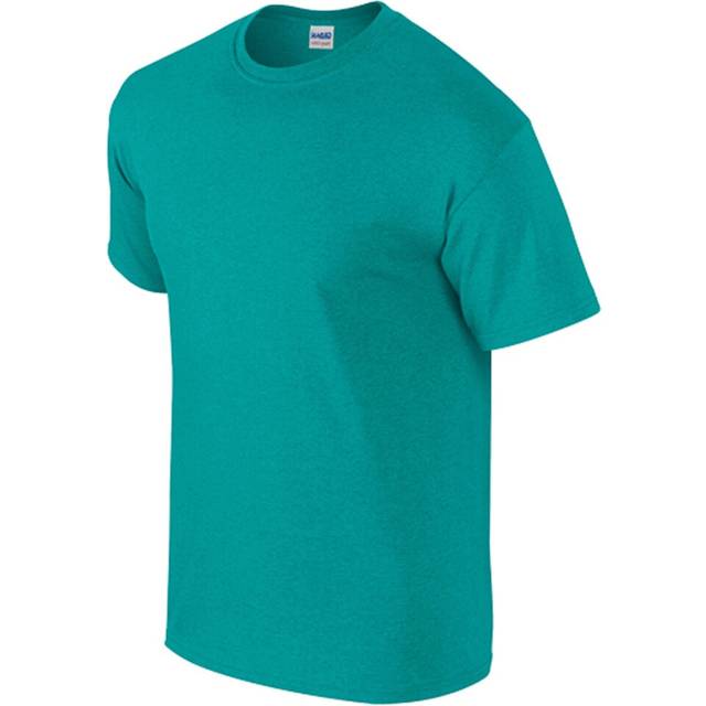 (Jade Green, M) T-SHIRT Blank Plain Basic Tee S - 5XL Small Big Men's Cotton Premium Quality