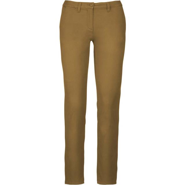 (8 UK, Camel) Kariban Womens/Ladies Chino Trousers