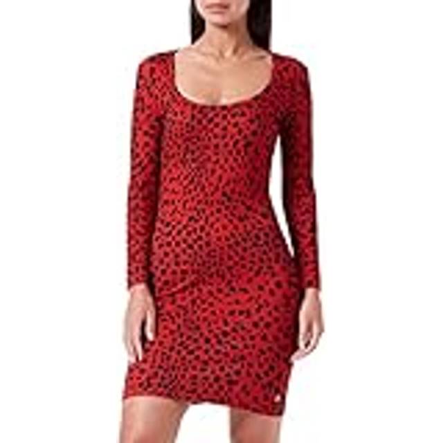 Just cavalli dress leopard print tight & fitted bodycon, stretch, rrp £699