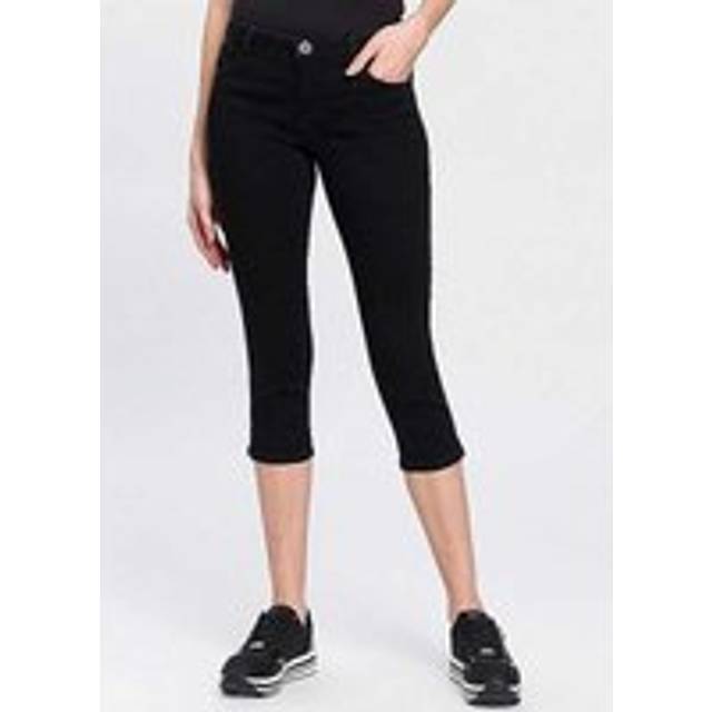 Arizona 'Ultra Stretch' Cropped Capri Jeans - Denim