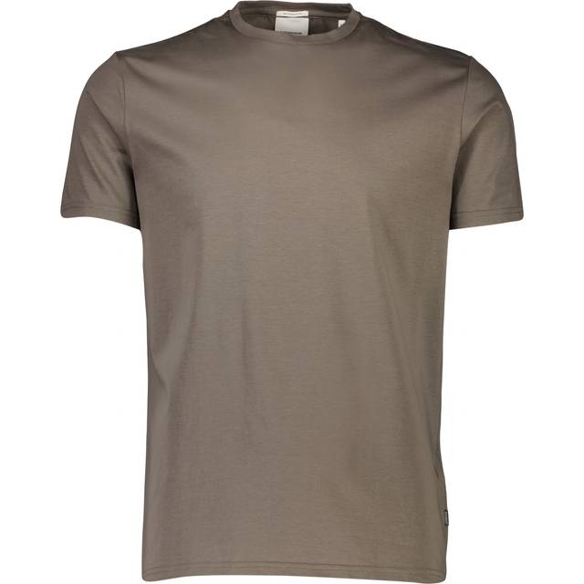 LINDBERGH BLACK Mercerized Cotton Tee S/Smercerized Cotton Tee S/S |Brun |L