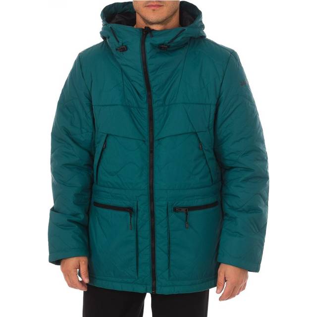 Napapijri Mens Padded jacket with hood NP0A4FM2 men - Green - Size Large
