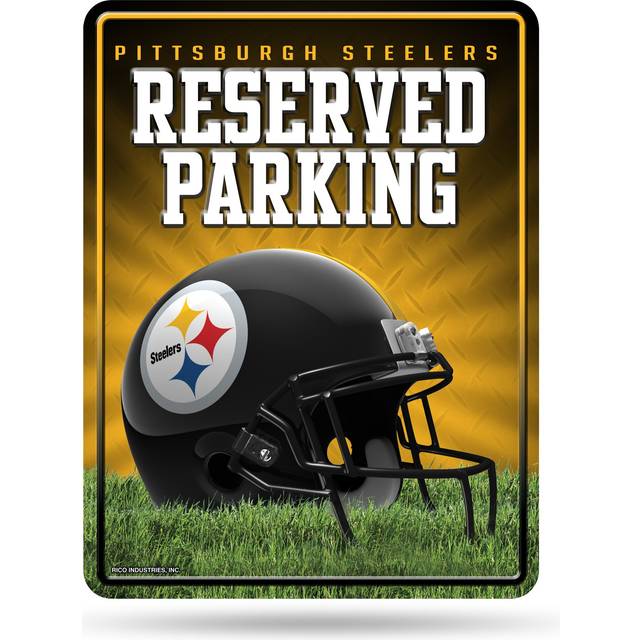 Pittsburgh Steelers Sign Metal Parking