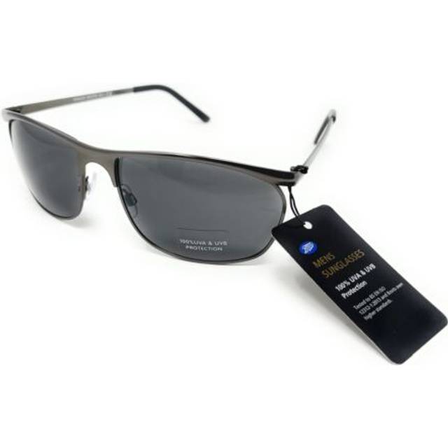Boots Men's Sunglasses Black Frames Black Metal Arms 052J