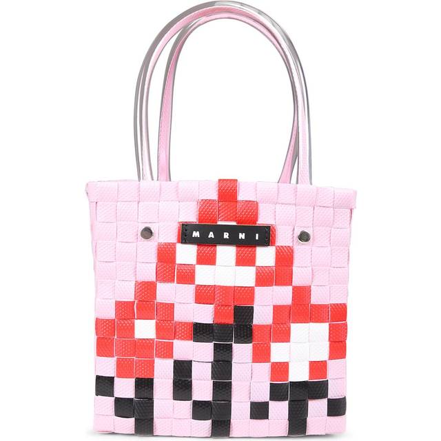 Marni Girls Kids&#39; Blossom Basket Woven Top-handle Bag 1size - MULTICOLOR